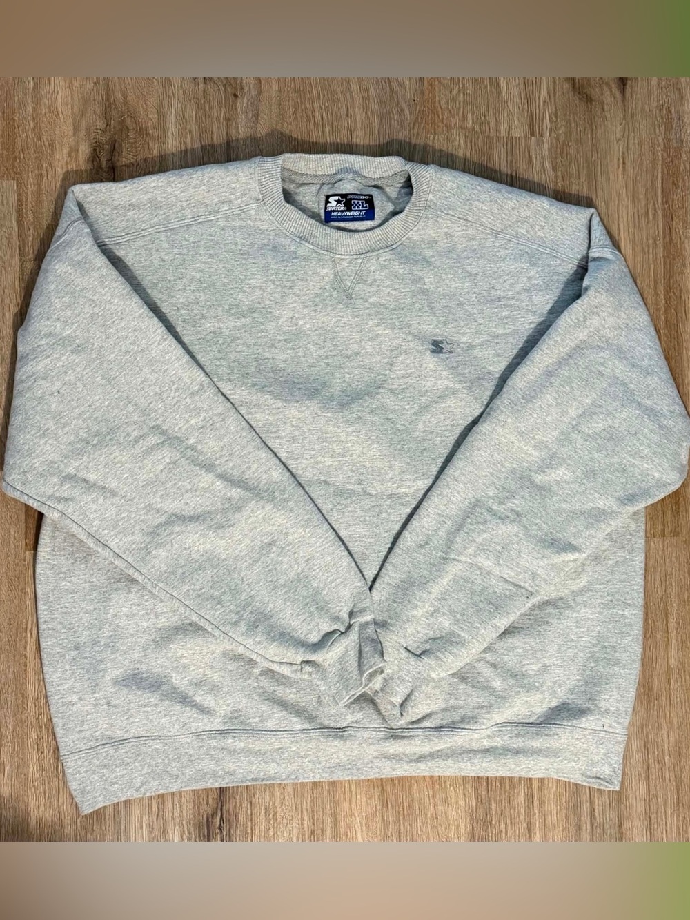STARTER Light Gray Crewneck Sweatshirt - Men